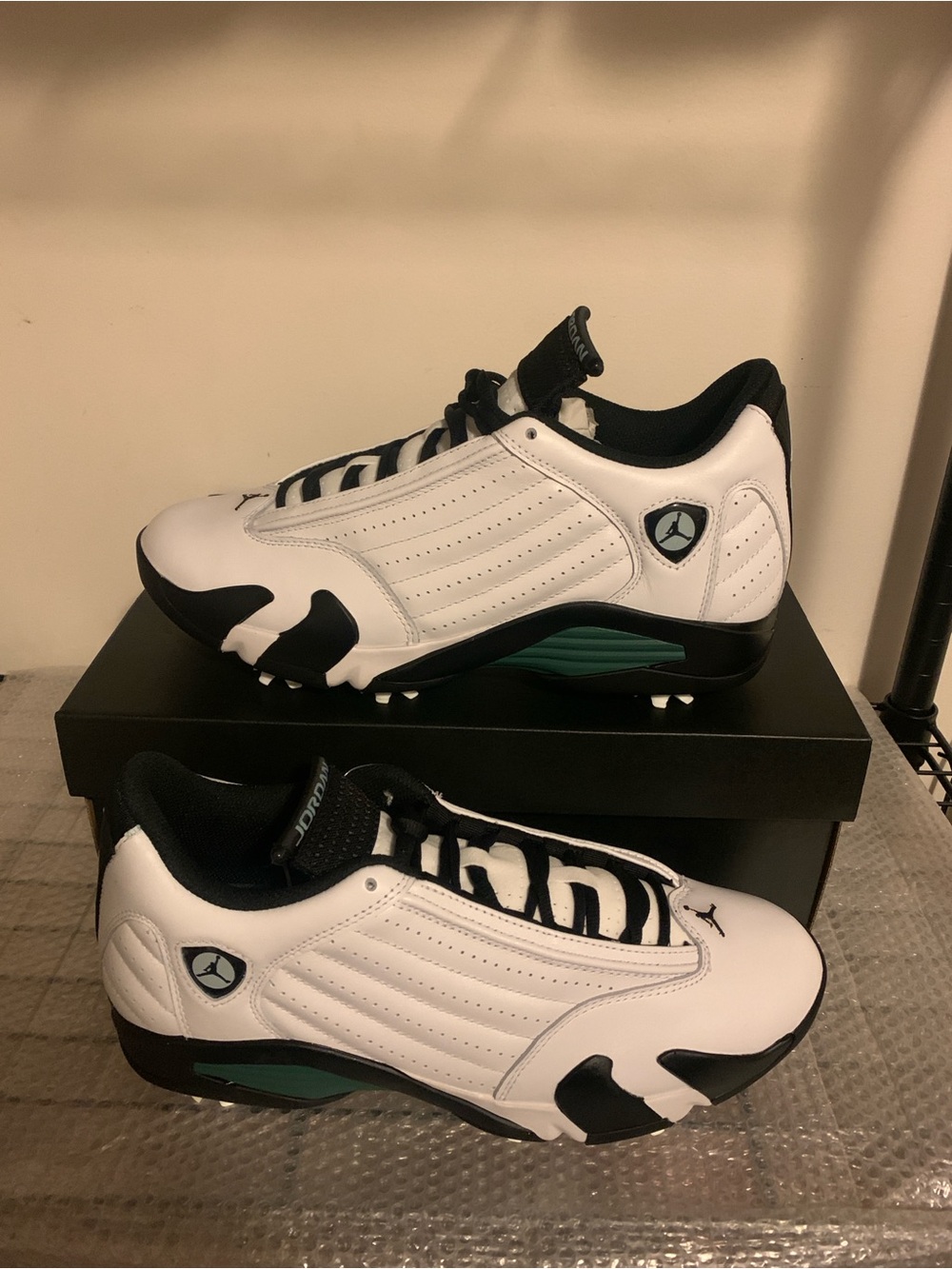 Air Jordan 14 Retro Golf Oxidized Green HJ7710-100 - Men’s Size 9